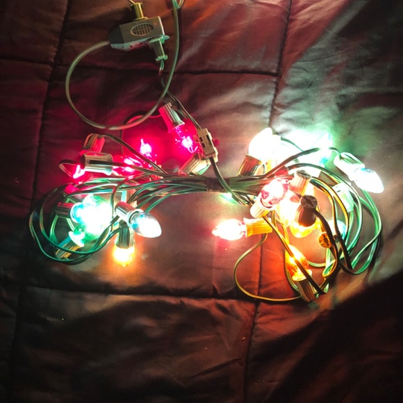 2 sets of 20 Vintage incandescent Christmas lights - Picture 3 of 9